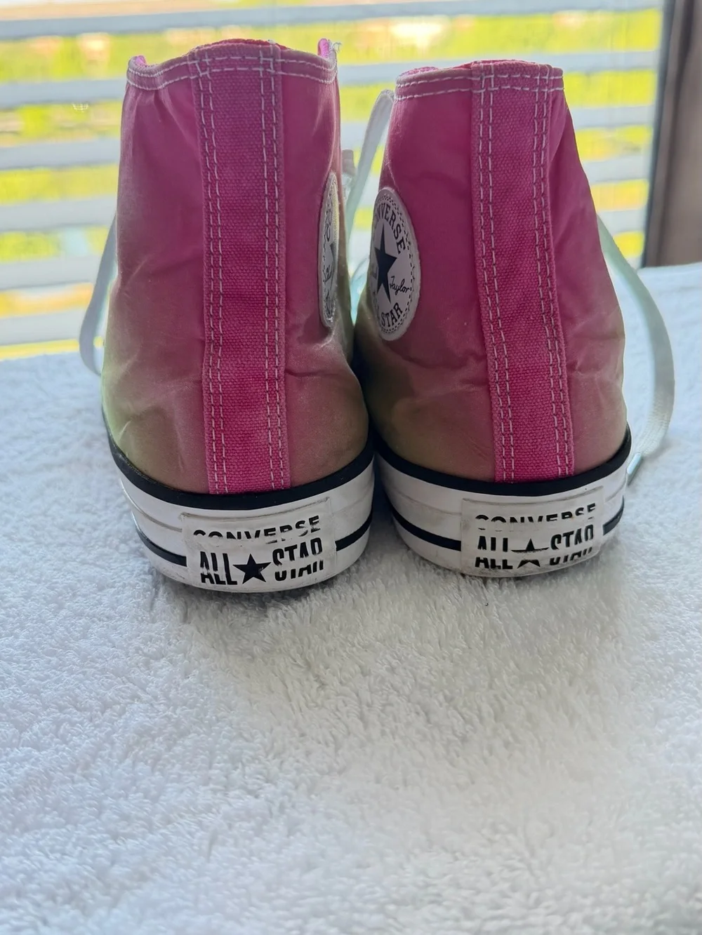 Converse Kids Tie-Dye High-Top Sneakers - Pink, Teal & Lime
